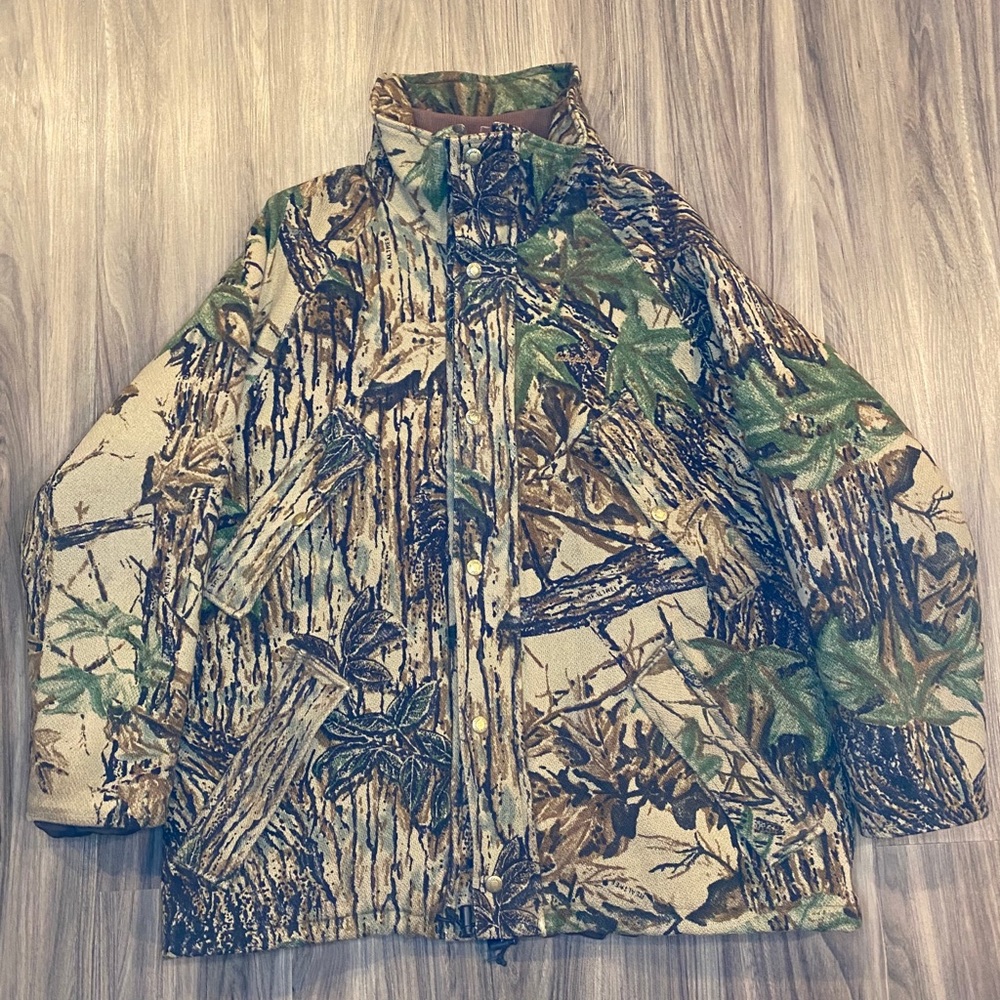 Vtg Cabelas real tree gortex coat